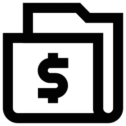 Folder Dollar Icon
