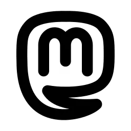 Brand Mastodon Line Icon