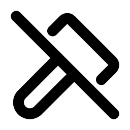 Hammer Off Line Icon