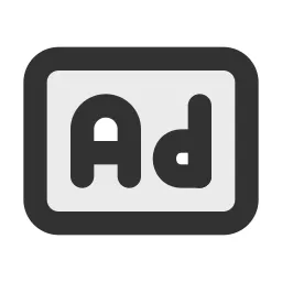 Ad Duotone Icon