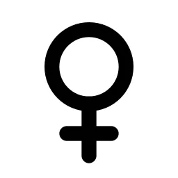 Gender Female Line Icon