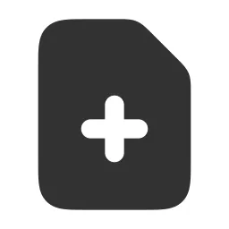 Document Add Fill Icon