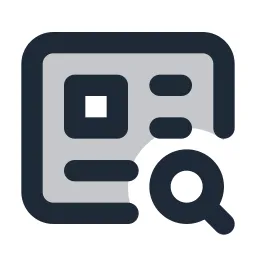 Article Search Duotone Icon
