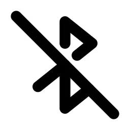 Bluetooth Off Line Icon