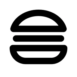 Burger Line Icon