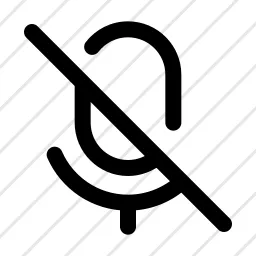 Microphone Off Icon