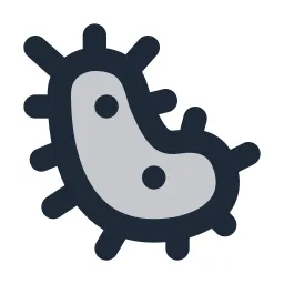 Bacteria Duotone Icon