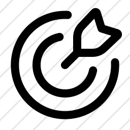 Target Arrow Goal Aim Focus Icon