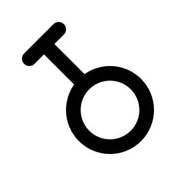 Gender Trasvesti Line Icon