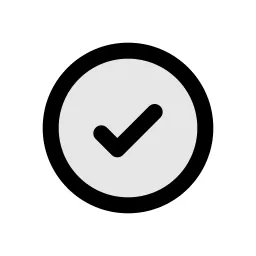Circle Check Duo Icon