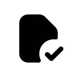 File Check Fill Icon