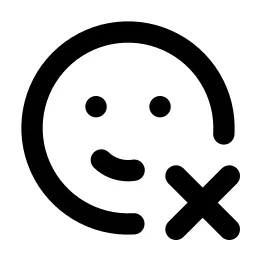 Mood X Line Icon