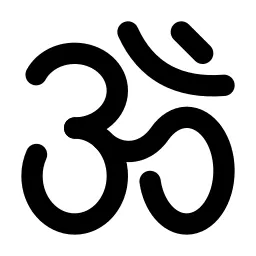 Om Line Icon