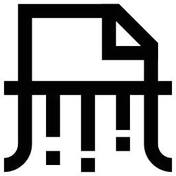Shred File Icon