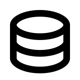 Database 2 Line Icon