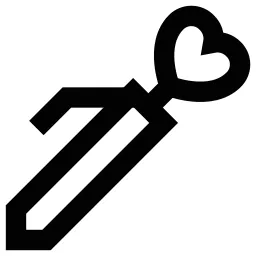 Heart Pen Icon