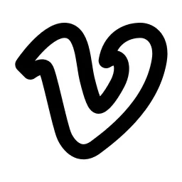 Brand Vimeo Line Icon