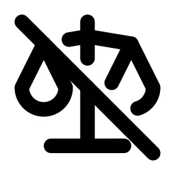 Scale Off Line Icon
