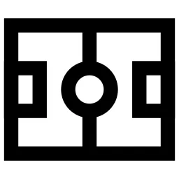 Soccer Football Field Icon