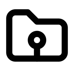 Folder Root Line Icon