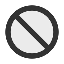 Slash Duotone Icon