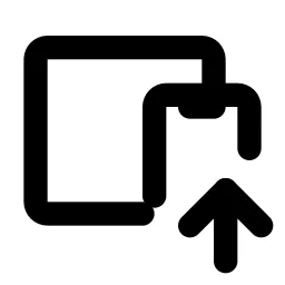 Devices Up Line Icon
