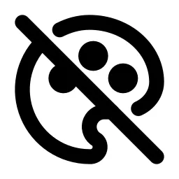 Palette Off Line Icon