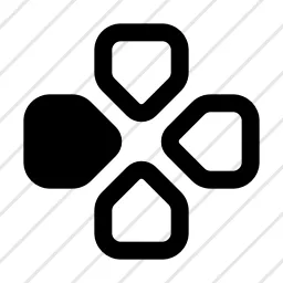Gamepad Controls Left Joystick Icon