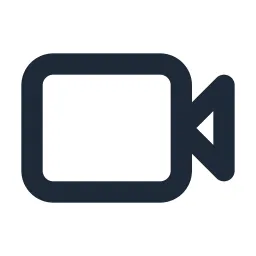 Video Line Icon
