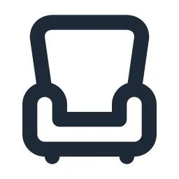 Armchair Line Icon