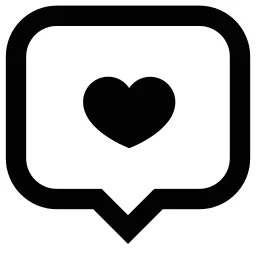 Heart Comment Icon