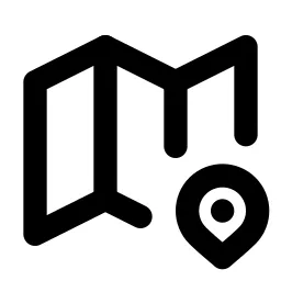 Map 2 Line Icon