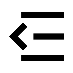 Menu Fold 3 Line Icon