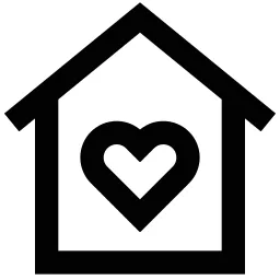 Heart Home Icon