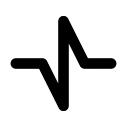 Wave Saw Tool Line Icon