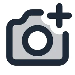 Camera Add Duotone Icon