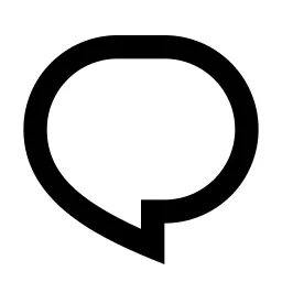 Chat 1 Line Icon