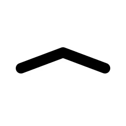 Chevron Compact Up Line Icon