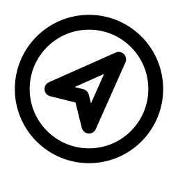 Gps Line Icon