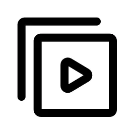 Media Video List Icon