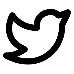 Brand Twitter Line Icon