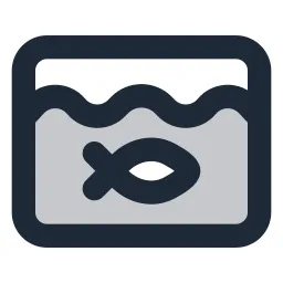 Aquarium Duotone Icon