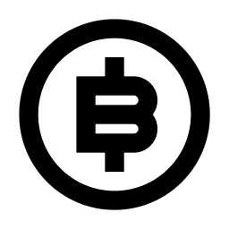 Bit Coin Line Icon