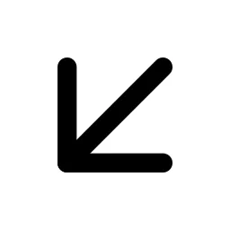 Arrow Down Left Icon