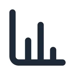Chart Bar 2 Duotone Icon