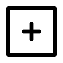 Plus Square Icon