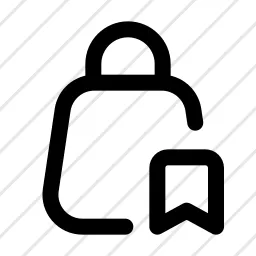 Shopping Bag Bookmark 2 Icon