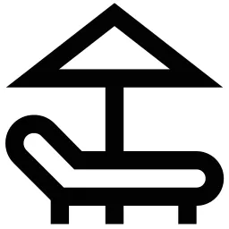 Beach Lounge Icon