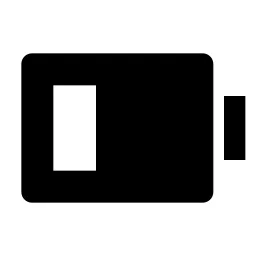 Battery Low Fill Icon