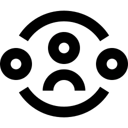User Community Line Icon